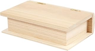 Creativ Company Holzkiste zum Dekorieren – Buch – 9 x 14 cm, Braun