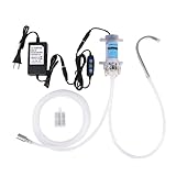 Electric Food Grade Auto Siphon Self Priming Pump for Bottling Home brew Wine,Beer and Kombucha,Water Transfer Pump 100-240V With Timer Control for Ice Maker Coffee Machine Water Cooling,2L/Min