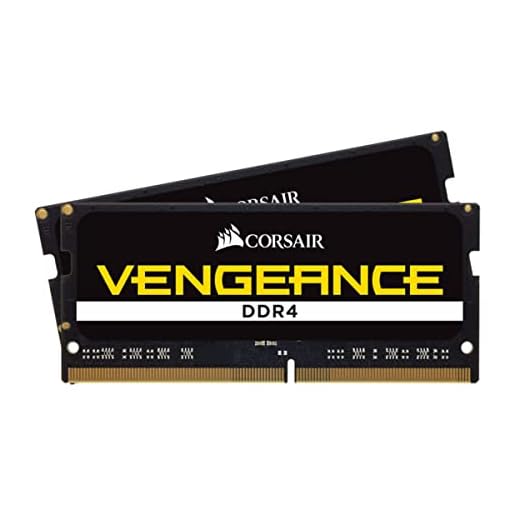 Corsair Vengeance SODIMM 32Go (2x16Go) DDR4 3200MHz C22 Mémoire pour Ordinateur Portable/Notebook - Noir