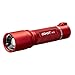 Coast HP7R-RD 300 Lumen Rechargeable LED Flashlight with Slide Focus, Red