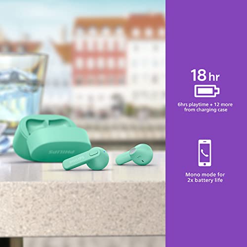Philips T2236 True Wireless Headphones With Ipx4 Water Resistance And Super-Small Usb-C Charging Case #TOP2