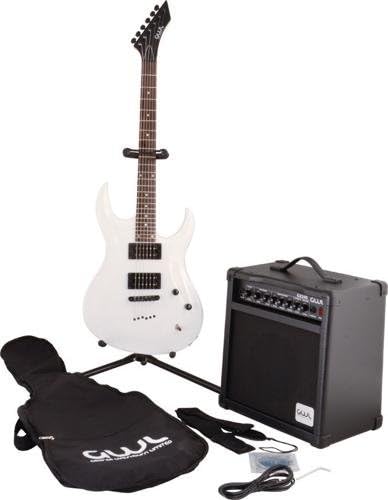 Amazon.com: GWL George Washburn Limited Guitarra Eléctrica Pack (Negro) :  Instrumentos Musicales