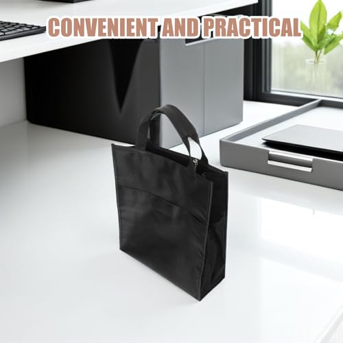 Bolsa de archivo con asa NUOBESTY de tela Oxford portadocumentos escolar 6
