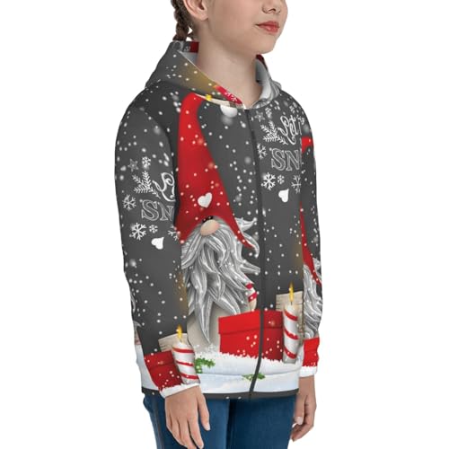 Traditional Scandinavian Dwarf Kids Pullover Hoodies Boys Zip Up Sweatshirts Girls Athletic Clothes with Pocket4