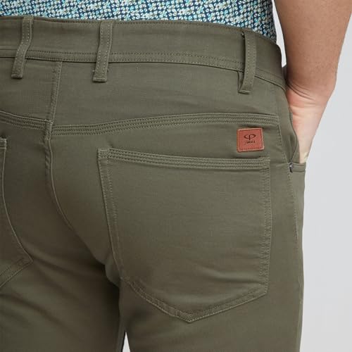 Image of Colorplus Contemporary Fit Dark Blue Trouser for Men