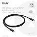 Club 3D CAC-1570 USB 80Gbps Certified 240W 8K 240Hz Type-C® 1.2m / 3.94ft Black Cable