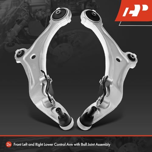 A-Premium 2 x Front Lower Control Arm with Ball Joint & Bushing, Compatible with Nissan Quest 2011 2012 2013 2014 2015 2016 2017, FWD Only - Image 4