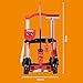 Casdon Henry & Hetty Toys - Henry Cleaning Trolley - Red Henry-Inspired Toy Playset with Mop, Brushes, Dustpan, & Accessories - Kids Cleaning Trolley Set - For Children Aged 3+