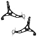 Detroit Axle - Front 10pc Suspension Kit for Jeep 2011-2015 Grand Cherokee Dodge Durango, 4 Control Arms 2 Lower Ball Joints 4 Front & Rear Sway Bars Replacement