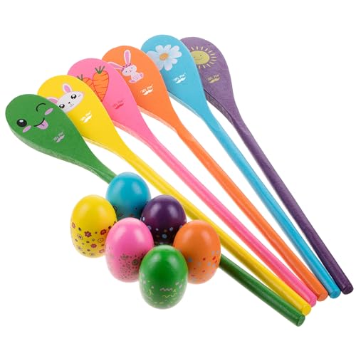 Mr. Pen- Egg Spoon Race Game Sets 6 Sets