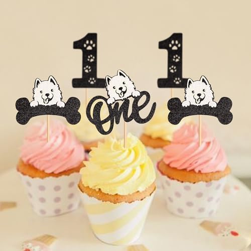 Miniatura 3 de Ercadio Paquete de 25 adornos para cupcakes con purpurina para jubilados, para despedida de 9 a 5 decoraciones para cupcakes temáticos de