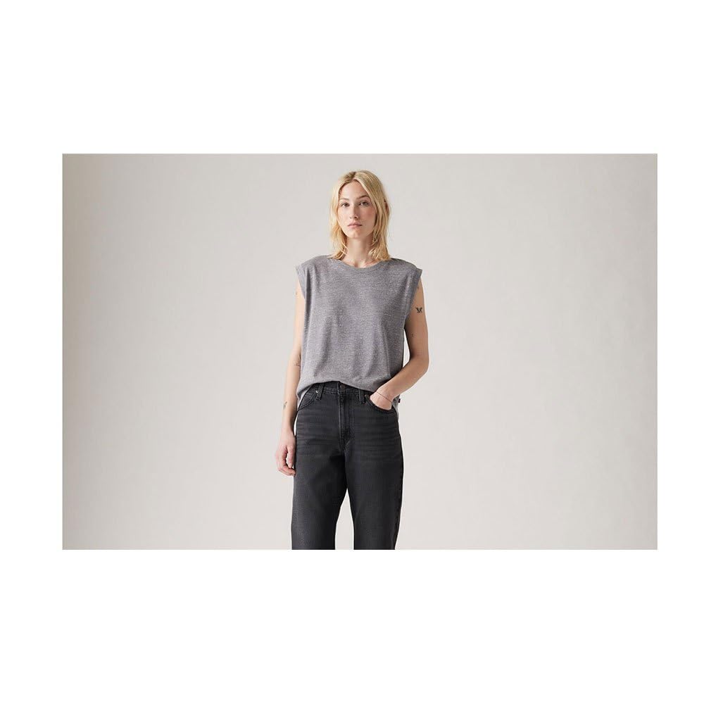 Levi's Damski tank top bokserski, Triblend Header Gray, M