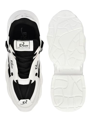 Image of EXSON Comfort Shoes|Running|Walking|Training|Gym|Jogging|Sneaker|Athletic|Laceup|Flexible|Lightweight|Dailyuse|Sports|Casual|ExtraSoft|Fitness
