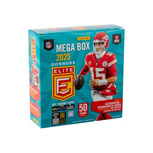 2025 Panini Donruss Elite Football Trading Cards Mega Box