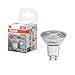 Produktbild Osram Superstar dimmbare LED-Lampe mit besonders hoher Farbwiedergabe (CRI90) für GU10-Sockel, klares Glas,Kaltweiß (4000K), 575 Lumen, Ersatz für herkömmliche 46W-Leuchtmittel, dimmbar, 1-er Pack