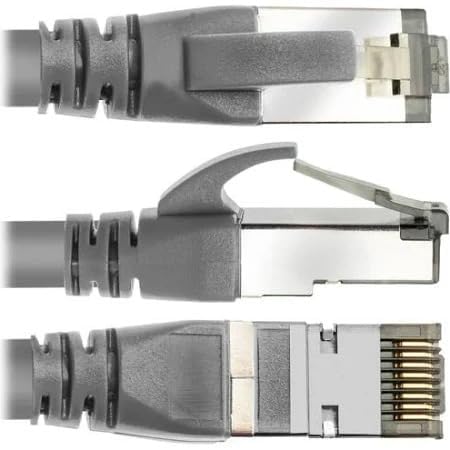 Image of Cat 7 Ethernet Cable - High-Speed 10Gbps, 600MHz, 6 ft (2 mtr) for Networking, Gaming, and Streaming - Heavy Duty, Snagless,Best for Router, Modem, PS4, Xbox, and Smart TVs