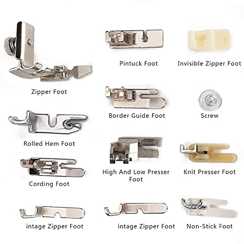 Kit Universal de 11 Pies para Máquina de Coser miniatura 2