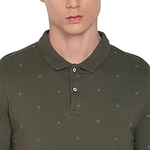 Image of Lee Men's Solid Slim Fit T-Shirt