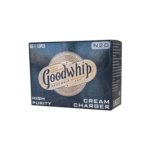 Whipped Cream Charger 8g-10 pack×5 Professional Culinary Use for Whipped Toppings, Mousses & Foams