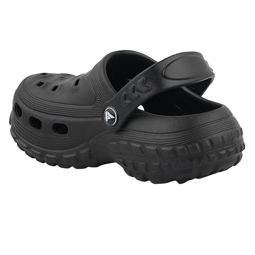 Image of FUEL Poddle Comfortable Indoor & Outdoor Casual Garden Clogs, Soft Cushioned Footbed and Lightweight EVA Slip-On Kids Clogs for Boys & Girls
