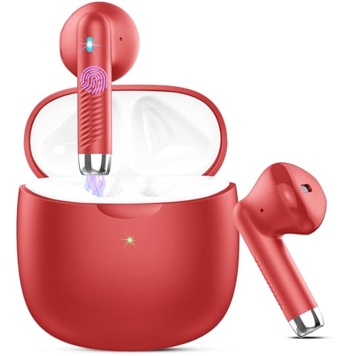 Wireless Earbuds, Bluetooth 5.4 Earbuds Stereo Bass...