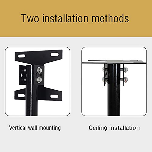 Support de plafond pour téléviseur réglable et inclinable pour écrans LCD
