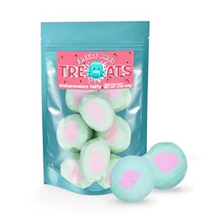 Stylish Treats – Freeze Dried Sweet, Freeze Dried Watermelon Taffy, Distinctive Sweet Reward, Enjoyable Unique & Bizarre Sweet – By the Well-known Tik Tok TikTok Sweet Channel TrendyTreats – 2.1oz (1 Pack)