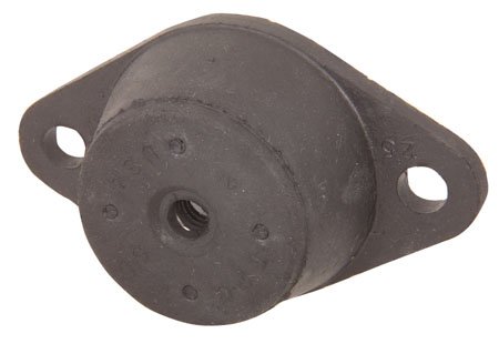 3/8-16 thd., Durometer 40, 130 Lbs.Load Inch Compression Vibration Mount, Style B, Neoprene (1 Each)