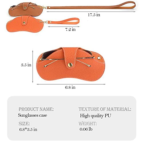 Image of Glasses Case Holder Portable Slim Sunglasses Pouch Soft Eyeglasses Bag Eyewear Sleeve For Women Men