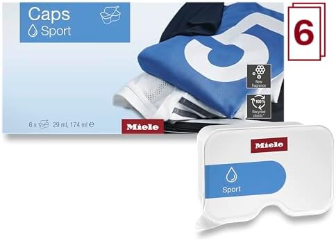 Miele Genuine WA CSP 0602 L Sport Capsules, Special-Purpose Laundry Detergent for Synthetic Fabrics, Pack of 6 – 11703190 - Thumbnail 2