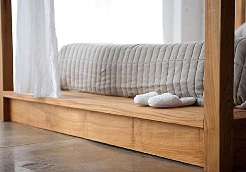 Image of Sheesham Solid Wood Poster Capital Bed for Home| Beautiful Bedroom (Brown, King)