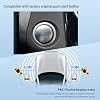 EASYGUARD PKE Remote Starter NFC Lock Unlock System Only Fit for 15-18 Mercedes Benz C Class W205/16-19 GLC X253/14-17 S Class W222 with Factory Push Start Button