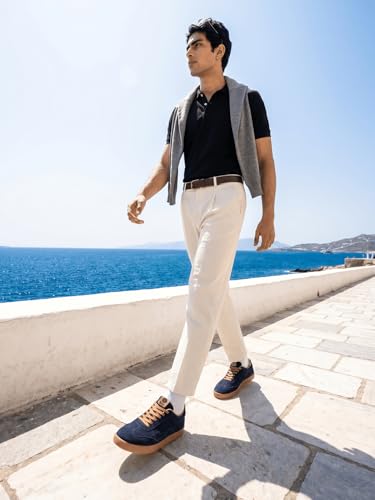 Image of Bacca Bucci Men Suede Sneaker Shoes