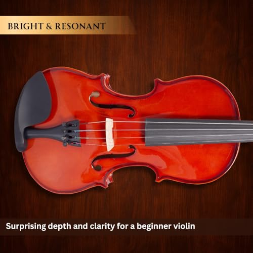 Image of Vault Fiddler 4 /4 Violin with Bow, Rosin & Case (Outfit)