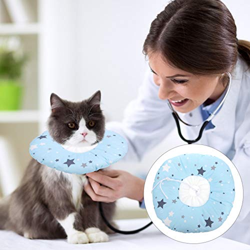ULTECHNOVO Colar Elizabetano Cone Cone de Recuperação Cat Pet Care Após A Cirurgia