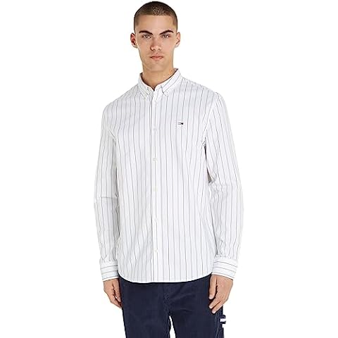 Chemise Tommy Jeans Oxford Blanc Cover