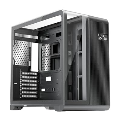 1ST PLAYER RT7 Black Edition Gaming Case | Triple Tempered Glass, Advanced...