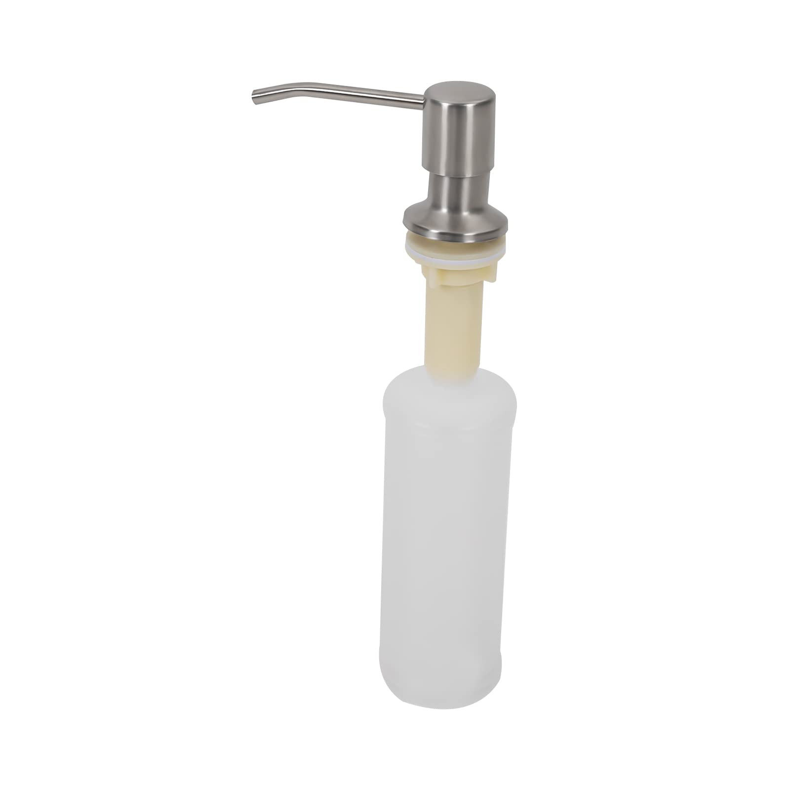 Fregadero de cocina, 50 x 45 x 20 cm, acero inoxidable, empotrable, con tubo de drenaje, dispensador de jabón, cesta colador, línea de guía de agua en forma de X, fregadero multifuncional, negro