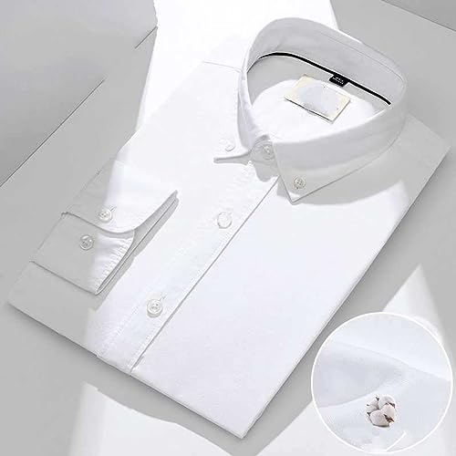Chemise Oxford en coton doux premium coupe regular classique hommes - 2