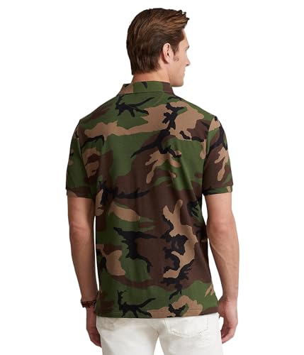POLO RALPH LAUREN Men's Classic Fit Camo Mesh Polo Shirt2