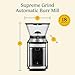 Cuisinart Coffee Grinder, Electric One-Touch Automatic Burr Coffee Grinder with 18-Position Grind Selector, Cup Size Selector for 4 – 18 Cups, DBM-8P1, Black Stainless