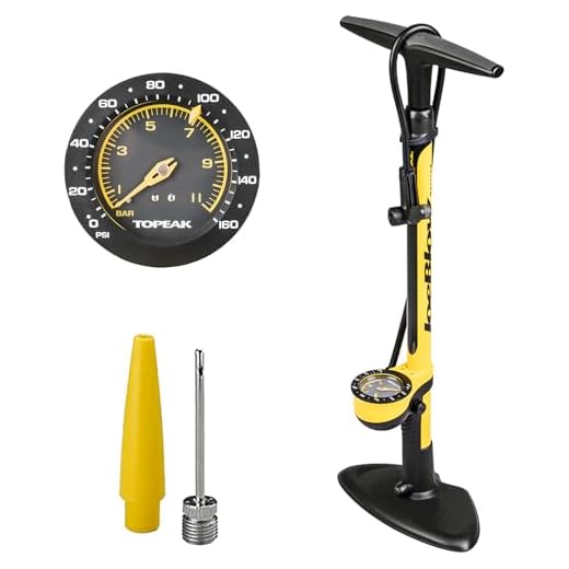 Topeak High-Pressure Bike Floor Pump