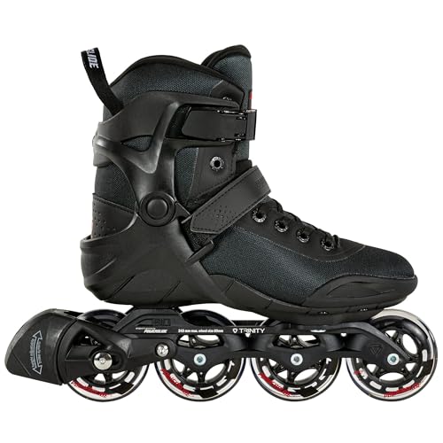 Powerslide PS Phuzion Radon 80 Skates Black Mens Size 10.0 (43)