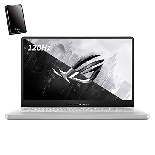 ASUS ROG Zephyrus G14 14" FHD 120Hz VR Ready Gaming Laptop Computer, Octa-Core AMD Ryzen 9 4900HS (Beat i7-10750H), NVIDIA GeForce RTX 2060 Max-Q, 40GB DDR4, 1TB PCIe SSD, Win 10, iPuzzle Type-C HUB