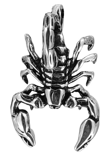 Kiss of Leather Pendentif Scorpion en argent sterling 925 N° 11