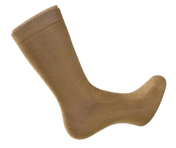 Image of SANDHA socks for men full length Men's Cotton Heel & Toe for Durability. Ideal for Regular, Business & Office Use - Pack of 3, Free Size