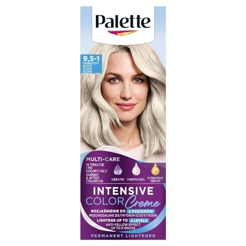 Schwarzkopf Palette Intensive Color Creme C9 Platinum Silver Permanent Hair Color