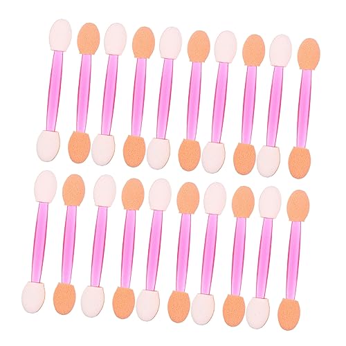 FOMIYES Double-ended Eye Shadow Stick Makeup Sponge Brush Set 80pcs Disposable for Regular Use Ideal for Events Beauty Salons and Personal Use