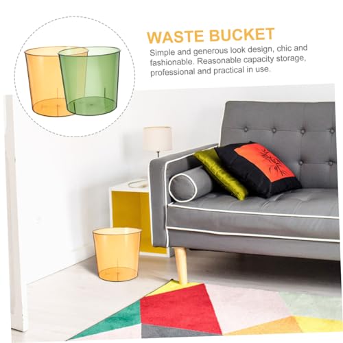 Caneca de basura 2 piezas para oficina y hogar miniatura 7