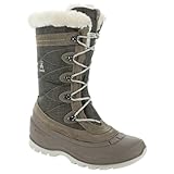 Kamik Women's Snovalley 4 Winter Boots, Fossil, 11